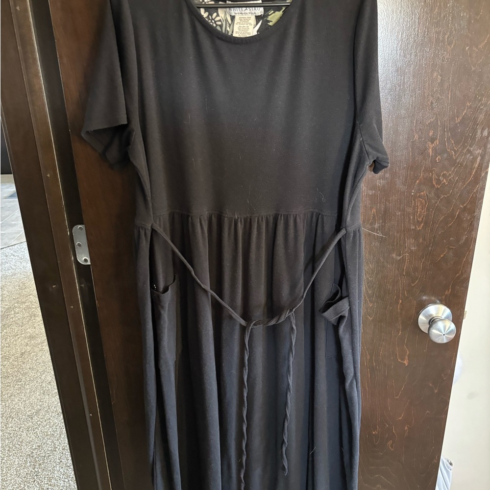 White Stag Black Maxi Dress